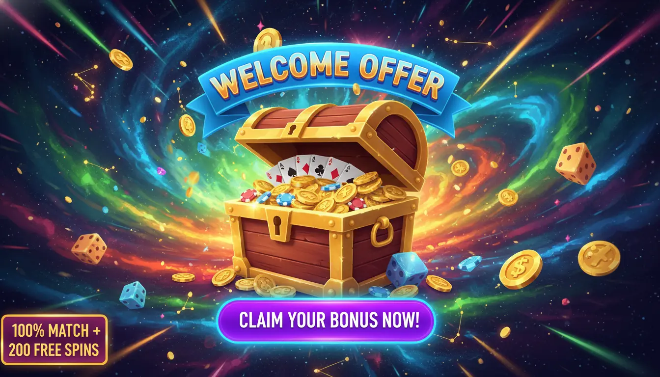 Welcome Offer Lucky block casino