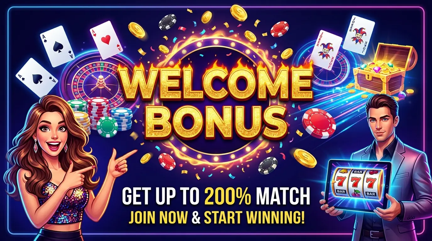 Welcome Bonus Lucky block casino