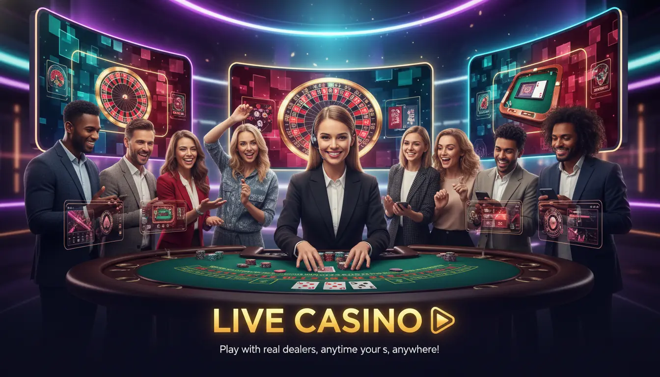 Live Casino bei Lucky block casino