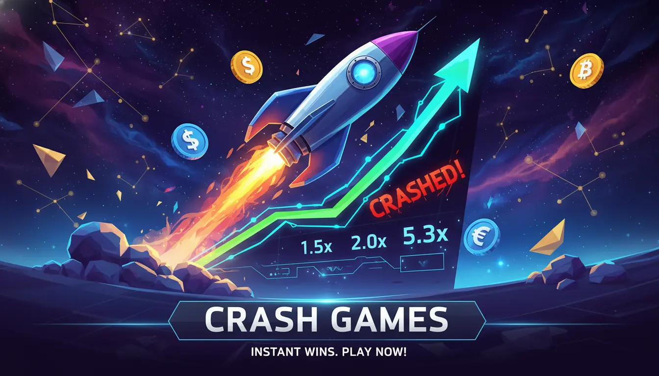 Crash Games bei Lucky block casino